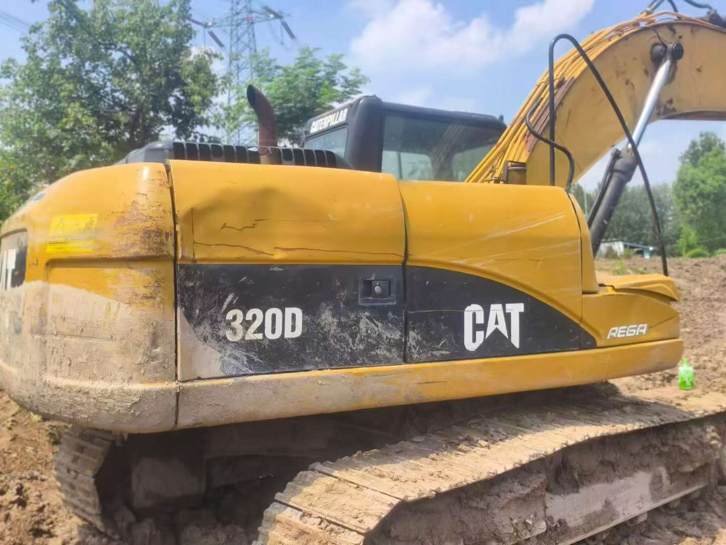 Buy Caterpillar 320B-N Used Excavator / 4