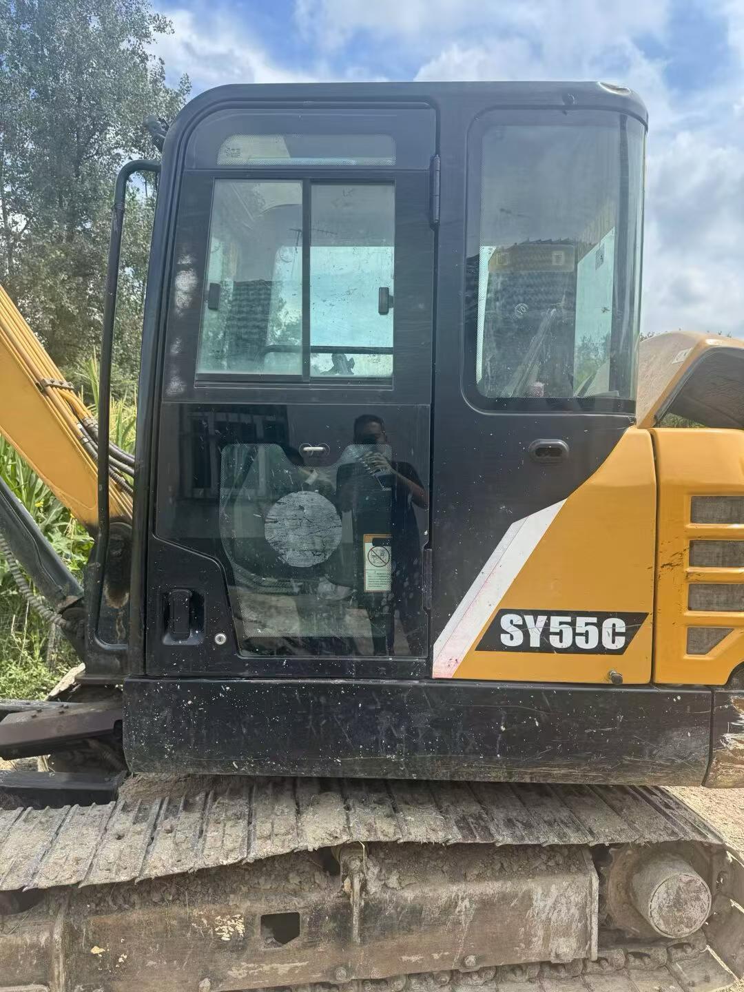 Buy Sany SY55 Used Excavator / 8
