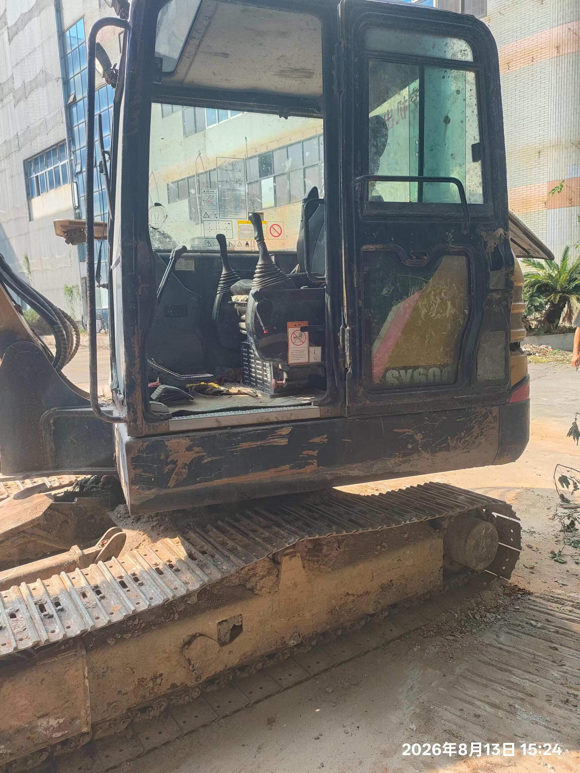 Buy Sany SY60 Used Excavator / 7