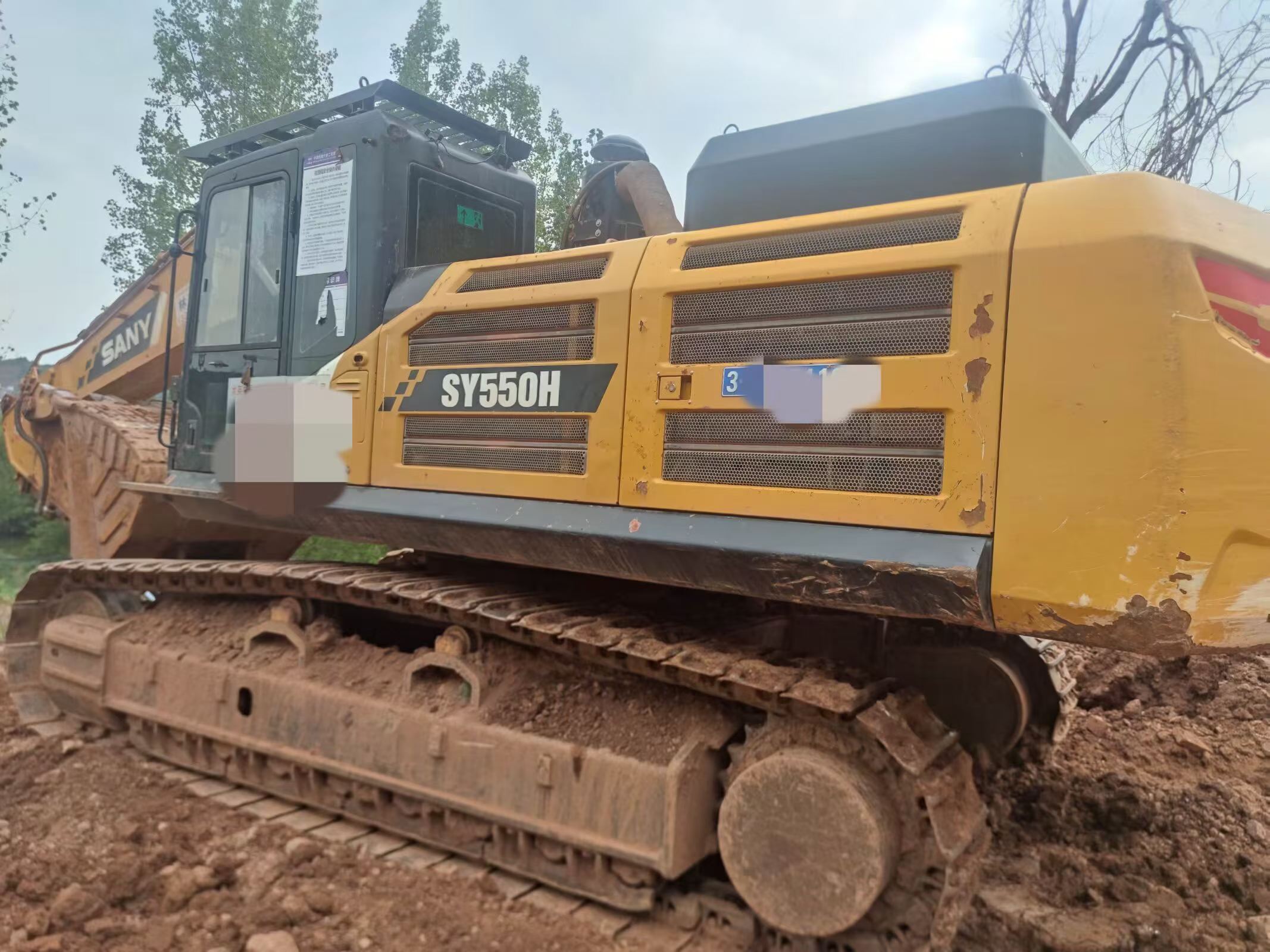 Buy Sany SY485C Used Excavator / 1