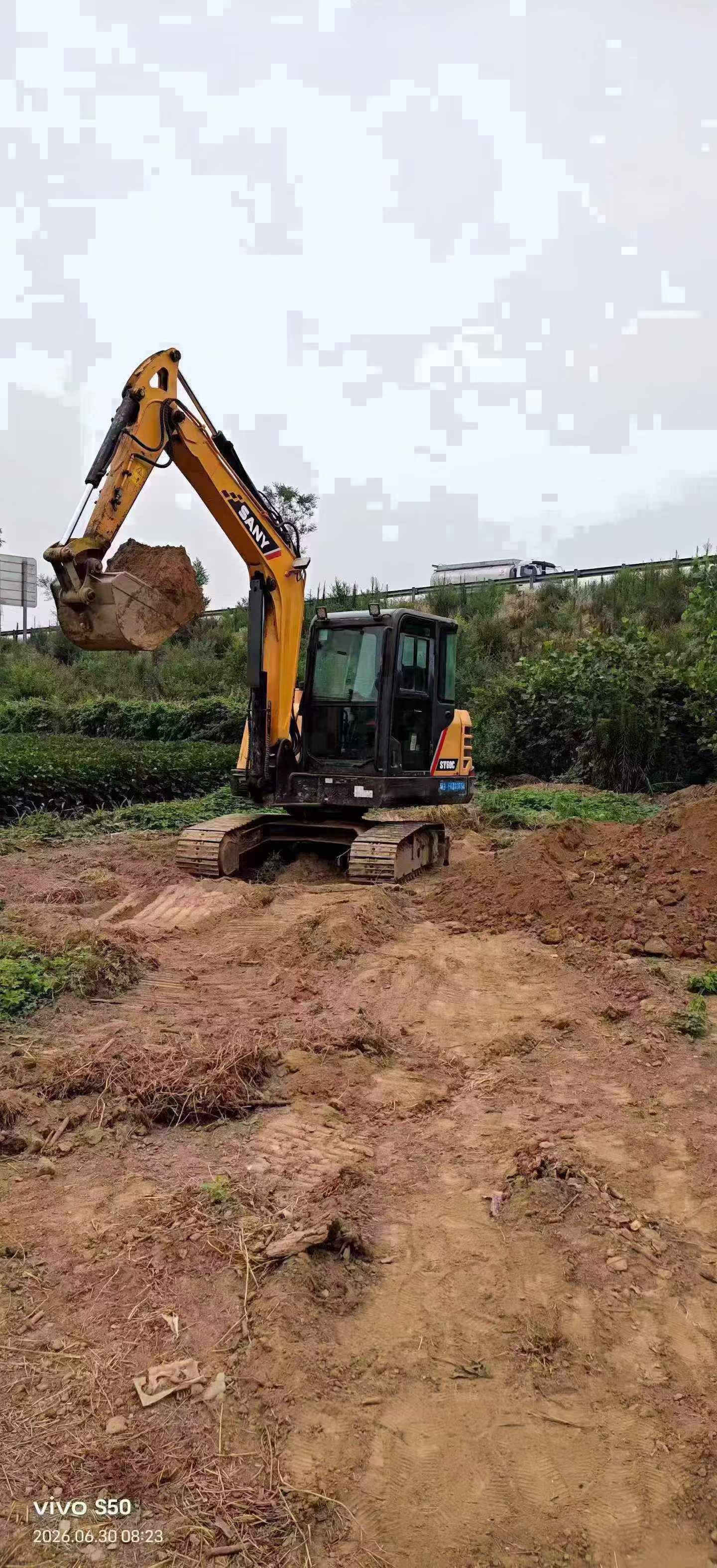 Buy Sany SY60 Used Excavator / 2