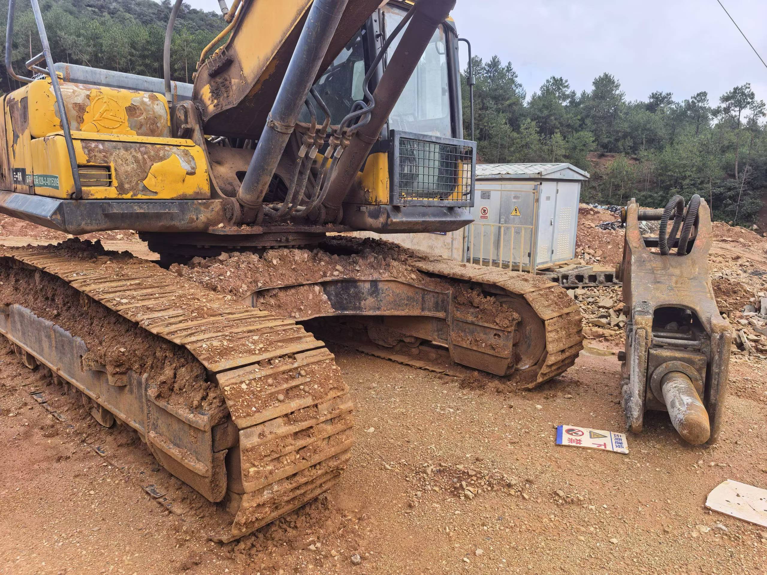 Buy Sany SY335C Used Excavator / 7