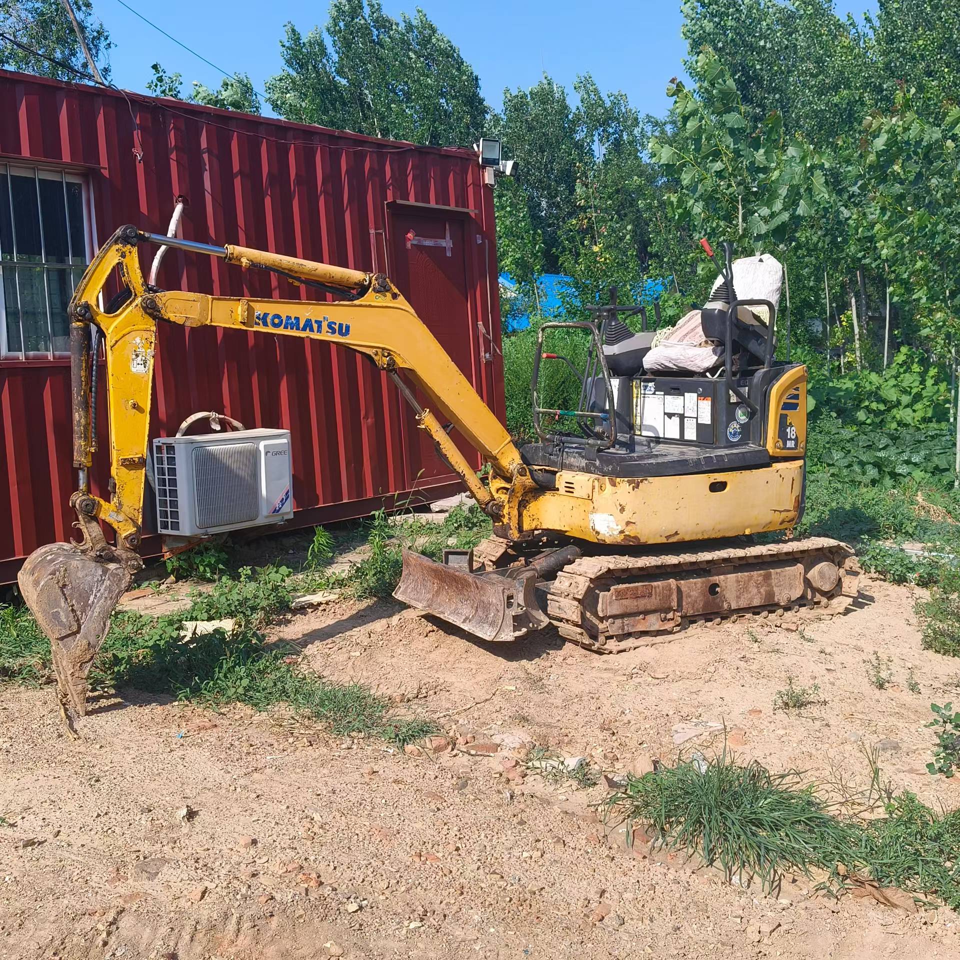 Buy Komatsu PC18MR-2 Used Excavator / 1