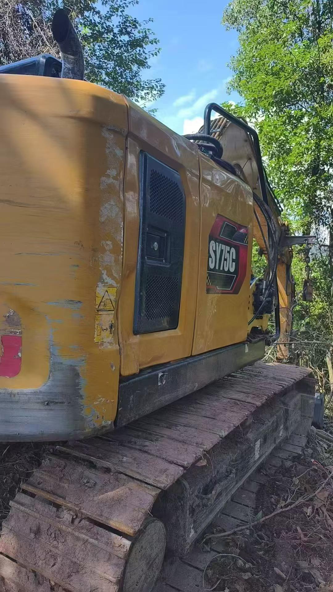 Buy Sany SY75 Used Excavator / 6