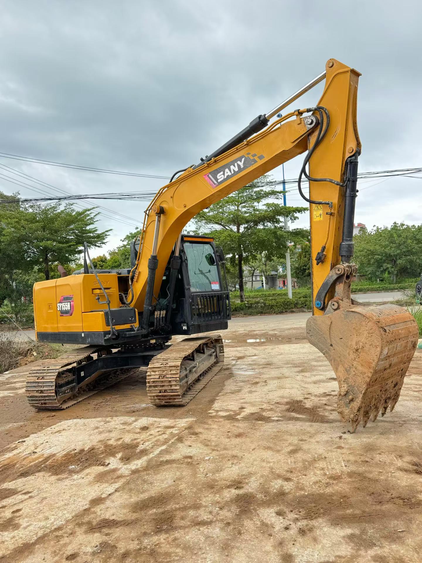 Buy Sany SY155C Used Excavator / 3