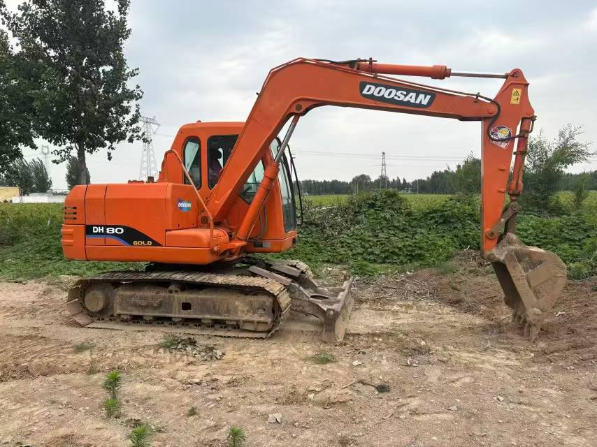 Buy Doosan DH80 Used Excavator / 3