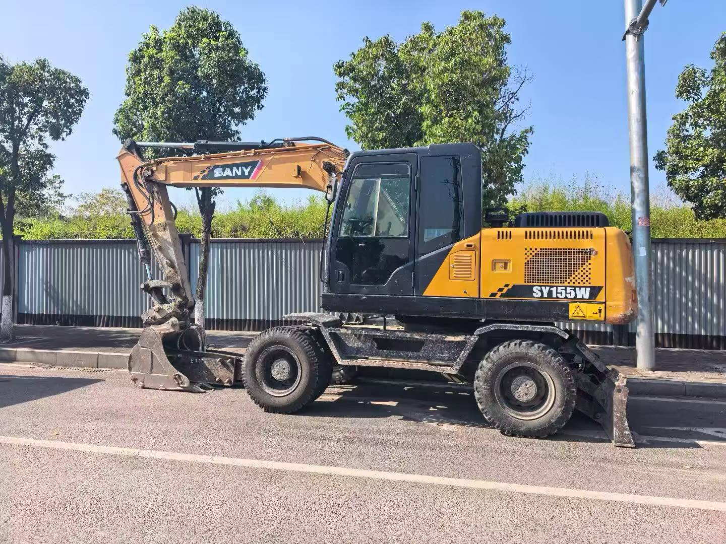 Buy Sany SY155C Used Excavator / 1