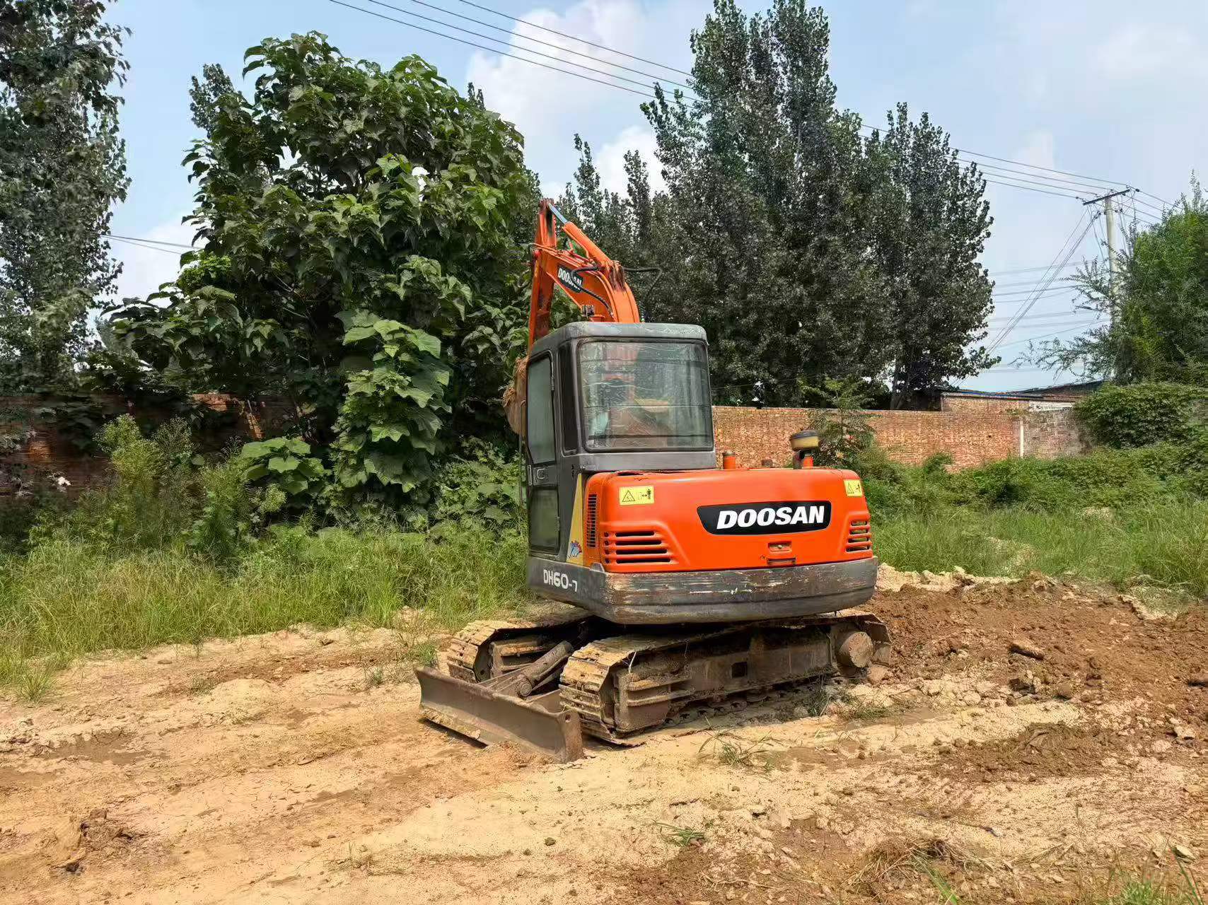 Buy Doosan DH55 Used Excavator / 8