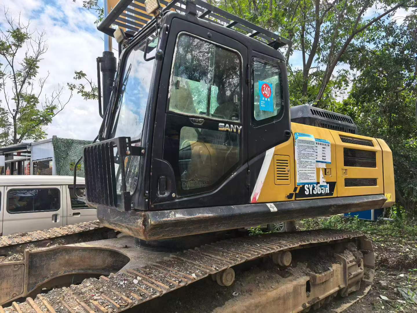 Buy Sany SY365C Used Excavator / 9
