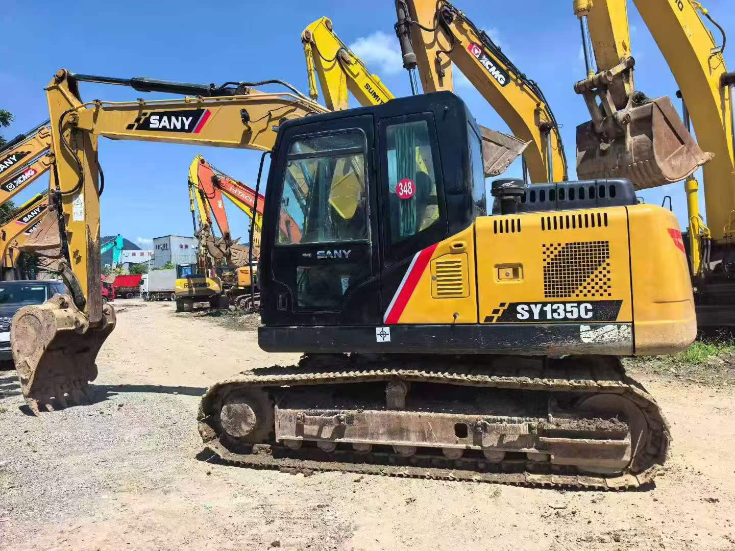 Buy Sany SY135 Used Excavator / 5