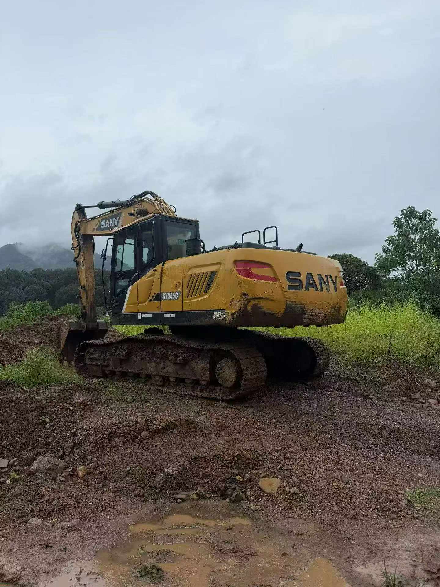 Buy Sany SY215C Used Excavator / 2