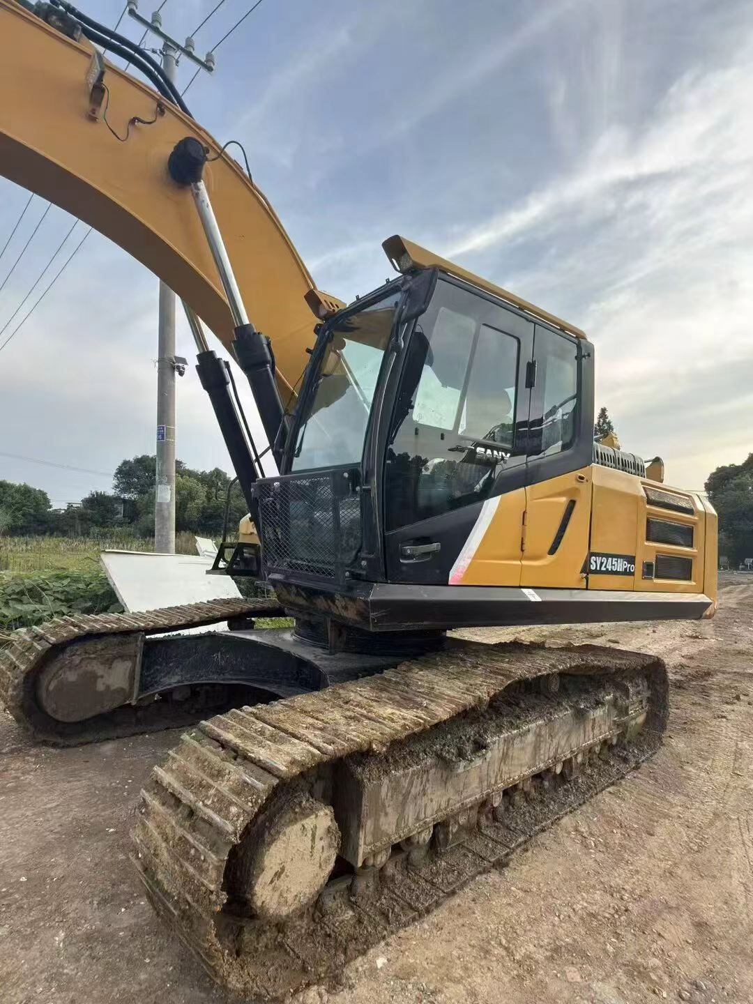 Buy Sany SY245H Used Excavator / 4