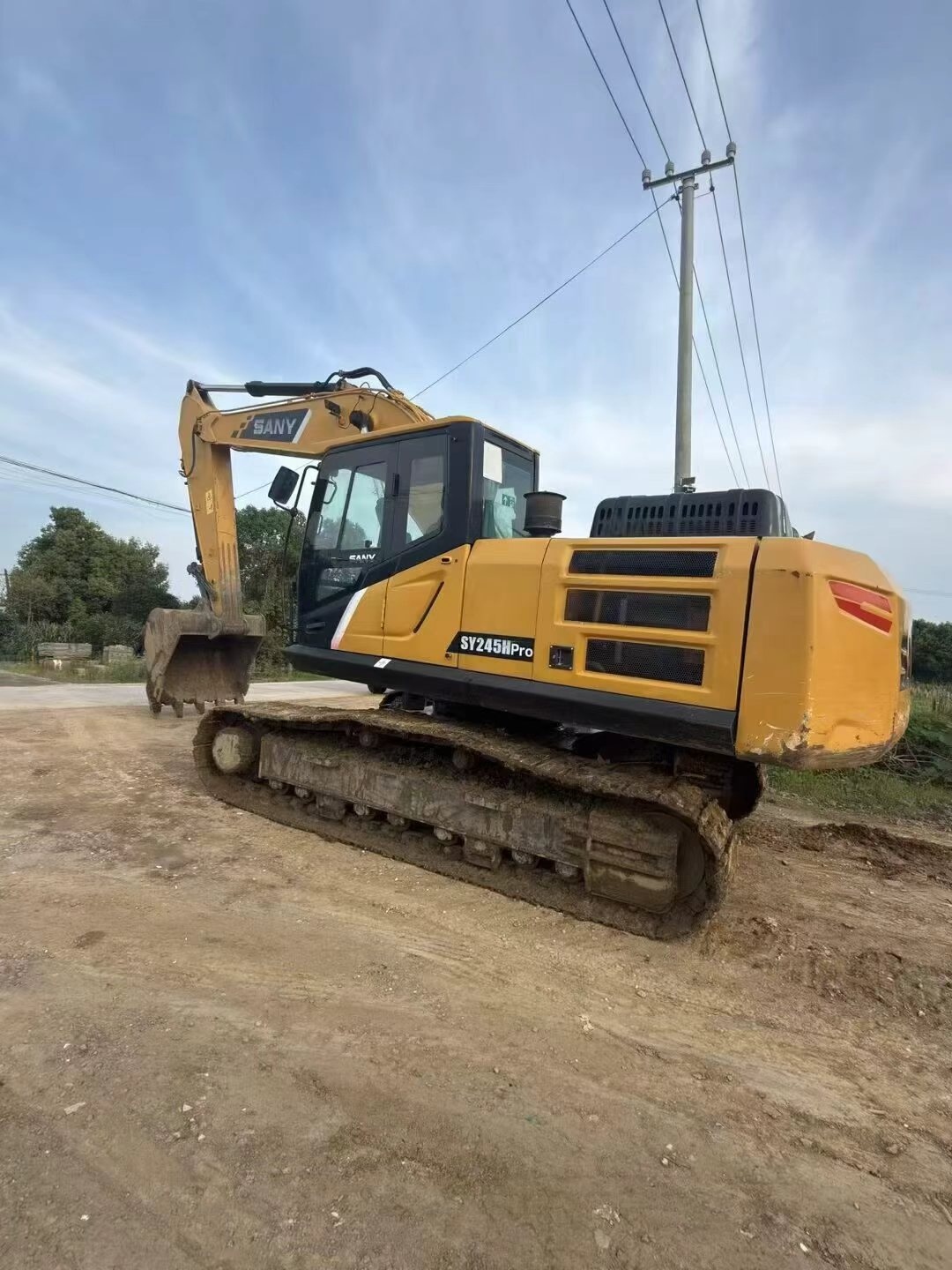 Buy Sany SY245H Used Excavator / 3