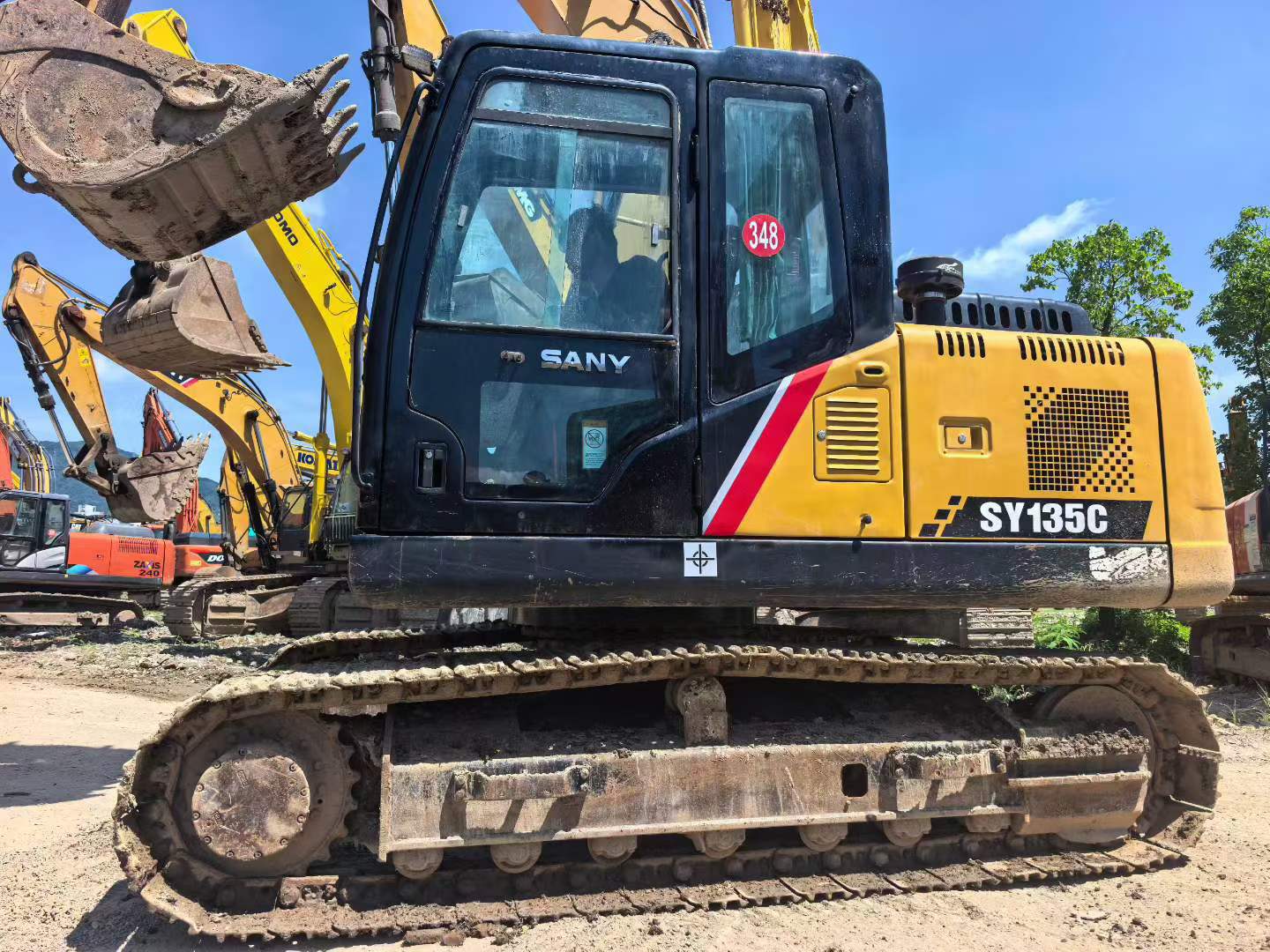 Buy Sany SY135 Used Excavator / 2
