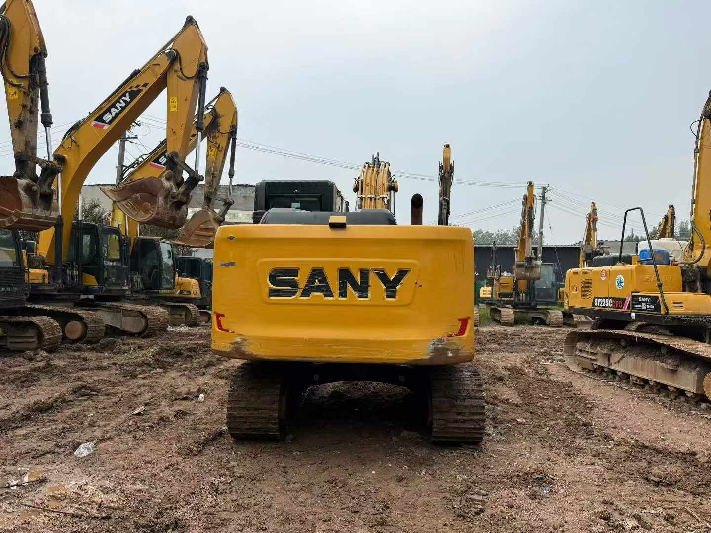 Buy Sany SY135 Used Excavator / 4