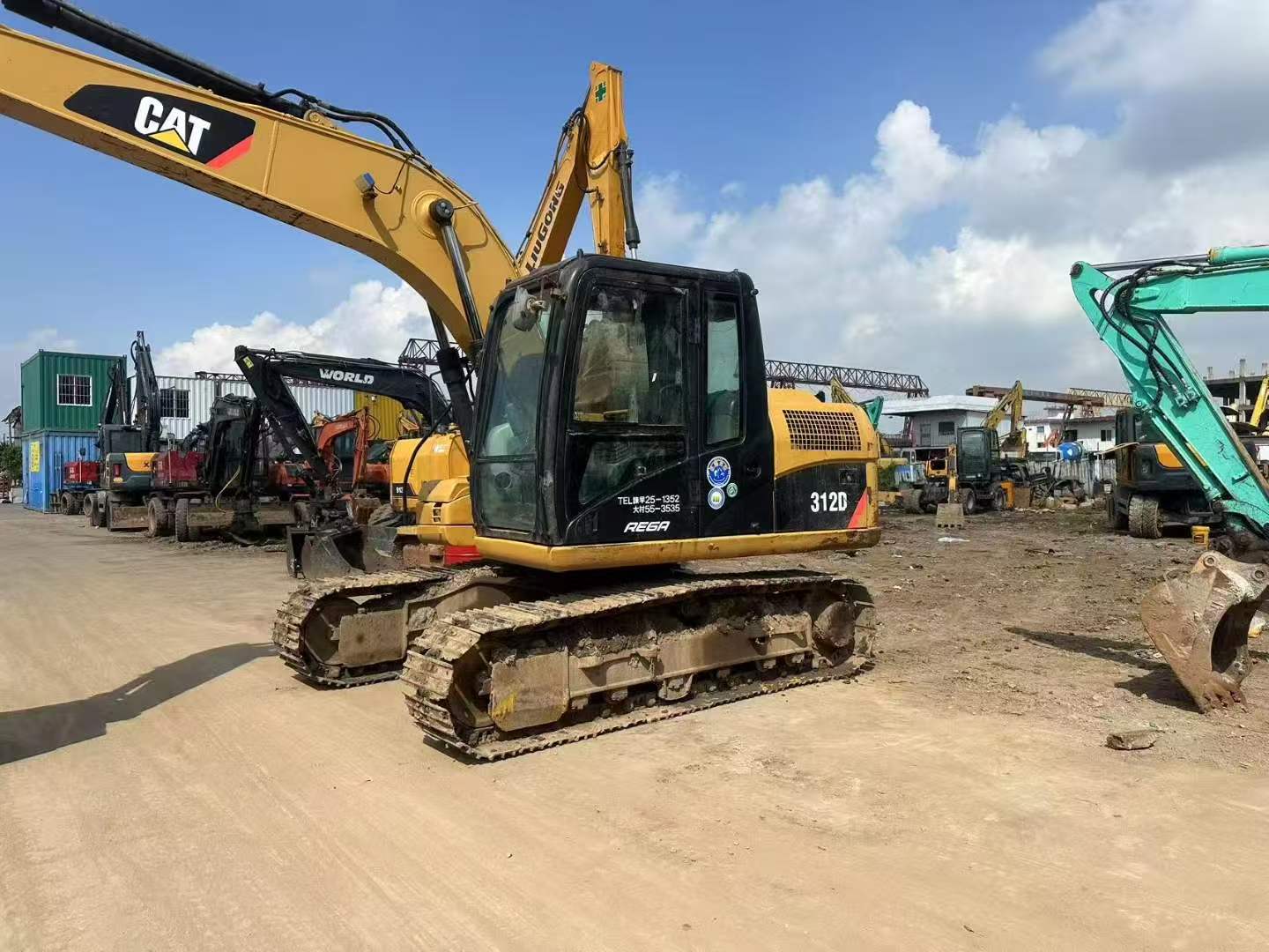 Buy Caterpillar 312 Used Excavator / 3