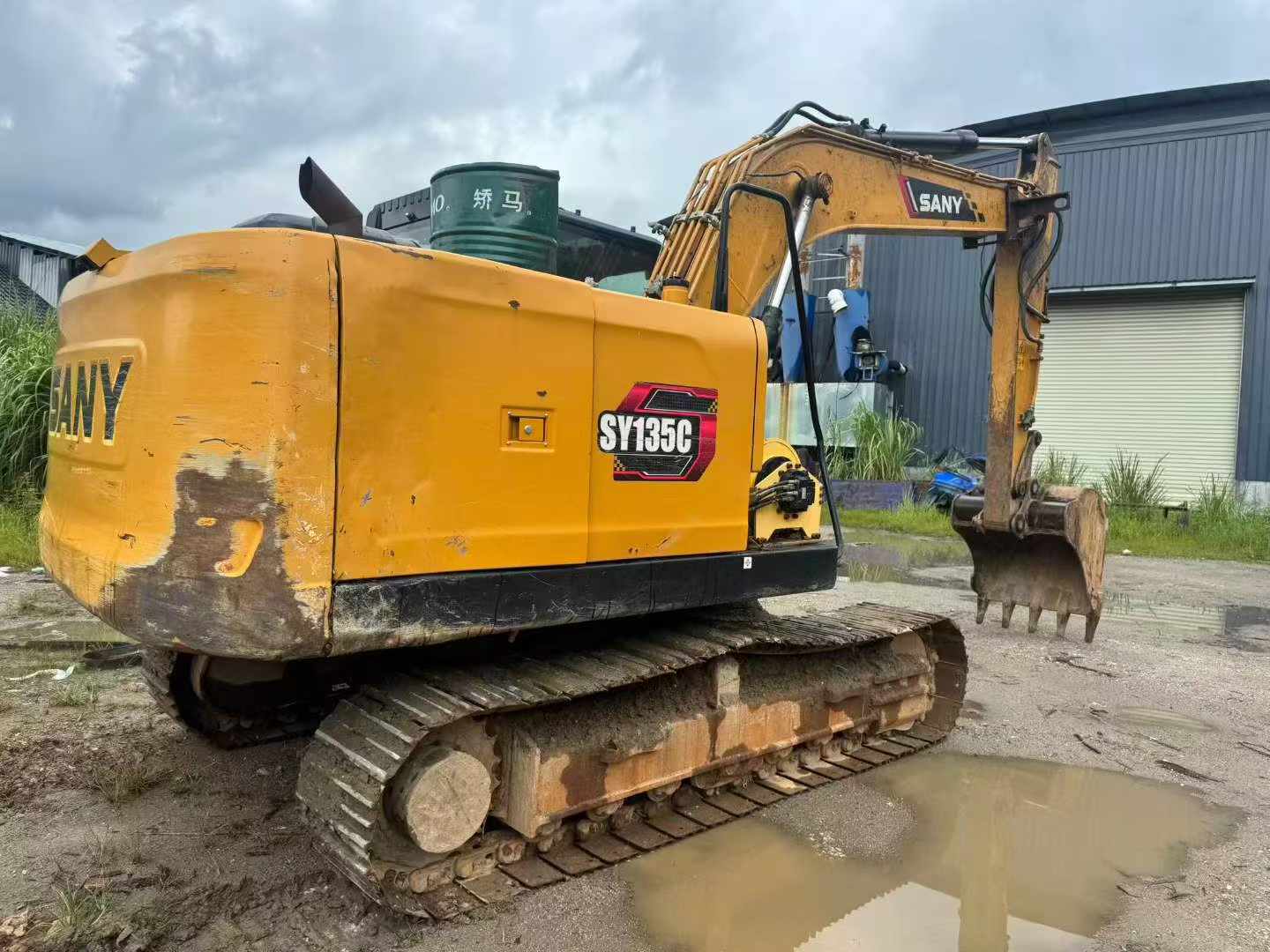 Buy Sany SY135 Used Excavator / 4