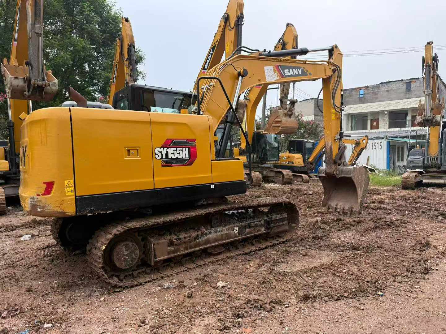 Buy Sany SY135 Used Excavator / 5