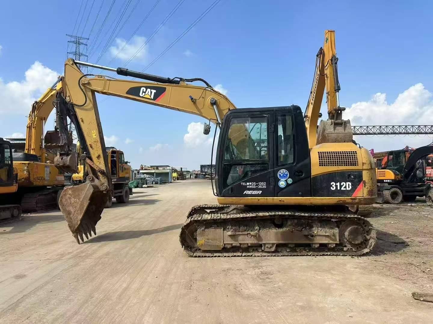 Buy Caterpillar 312 Used Excavator / 4