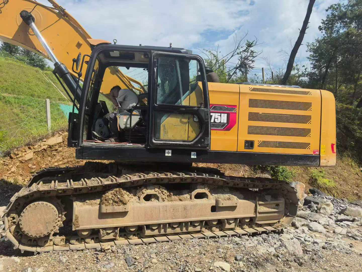 Buy Sany SY375H Used Excavator / 7