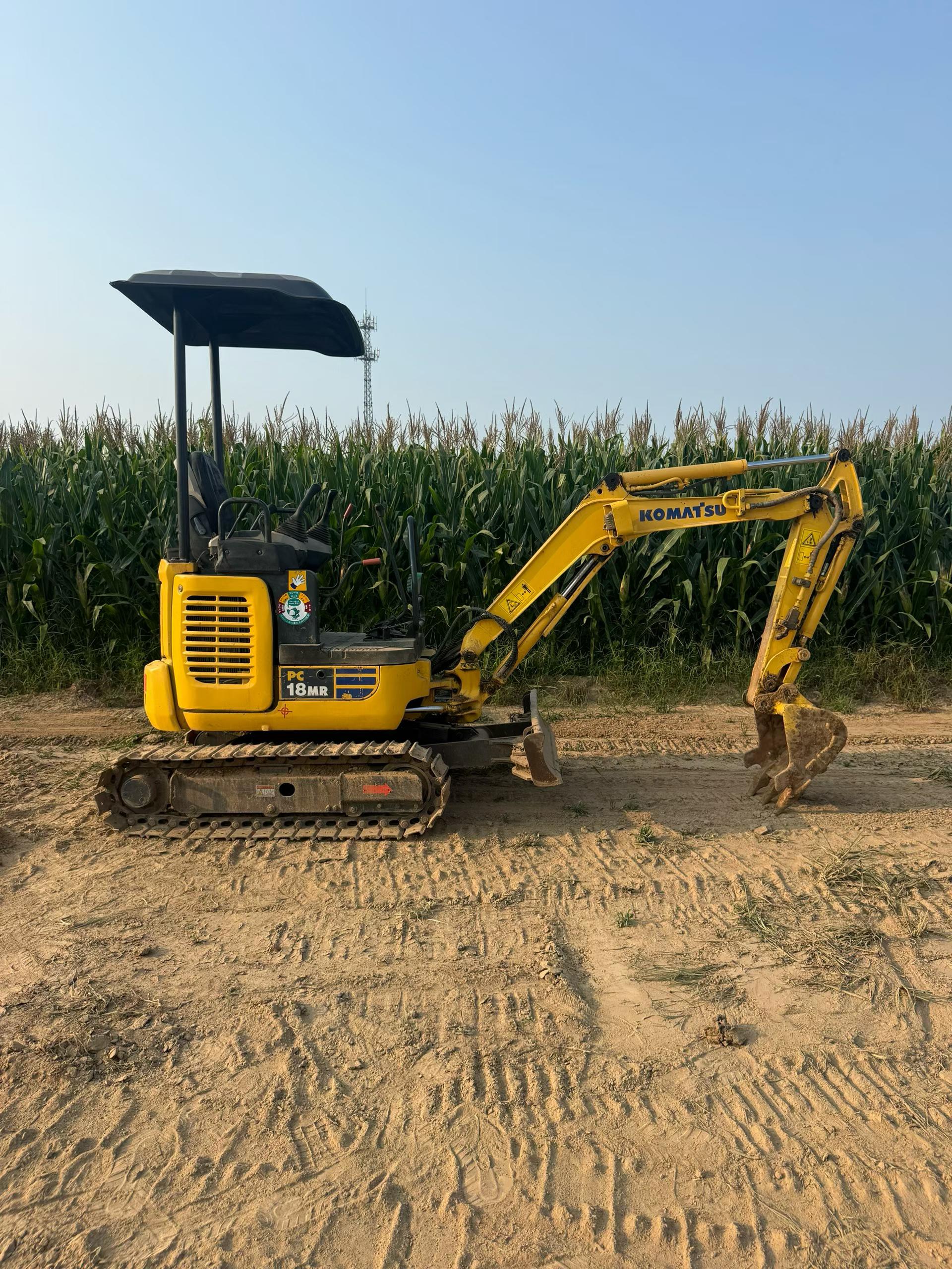 Buy Komatsu PC18MR-2 Used Excavator / 5