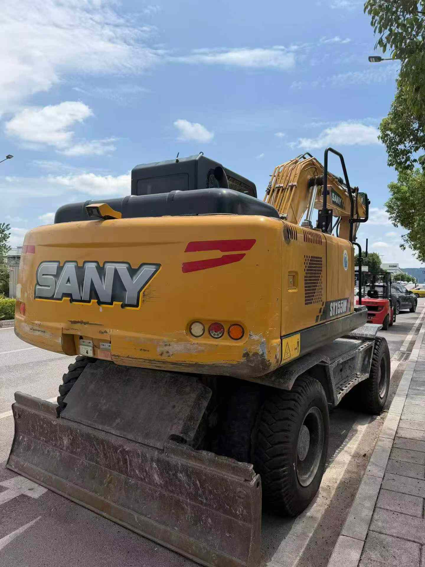 Buy Sany SY155C Used Excavator / 3