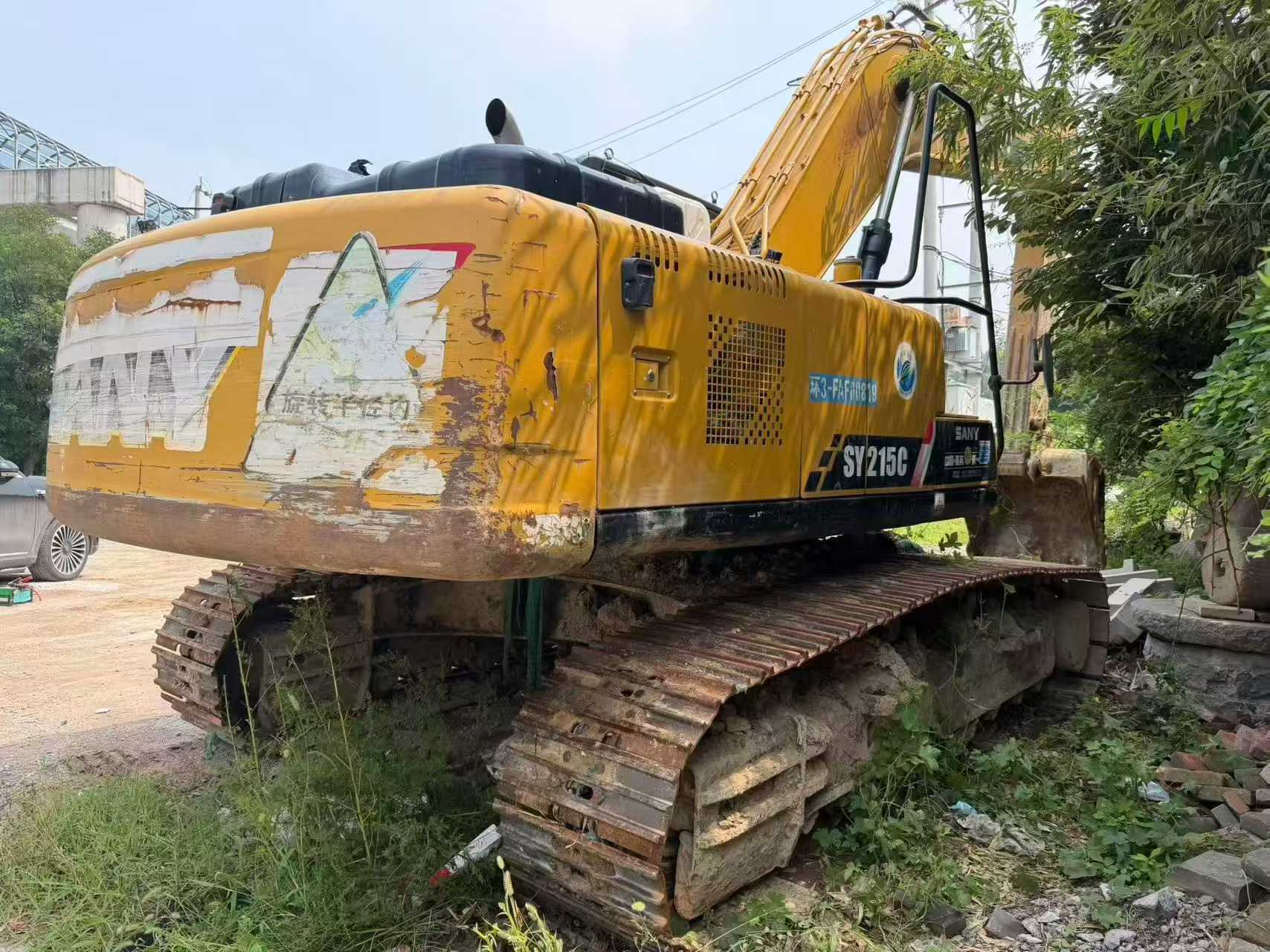 Buy Sany SY215C Used Excavator / 2