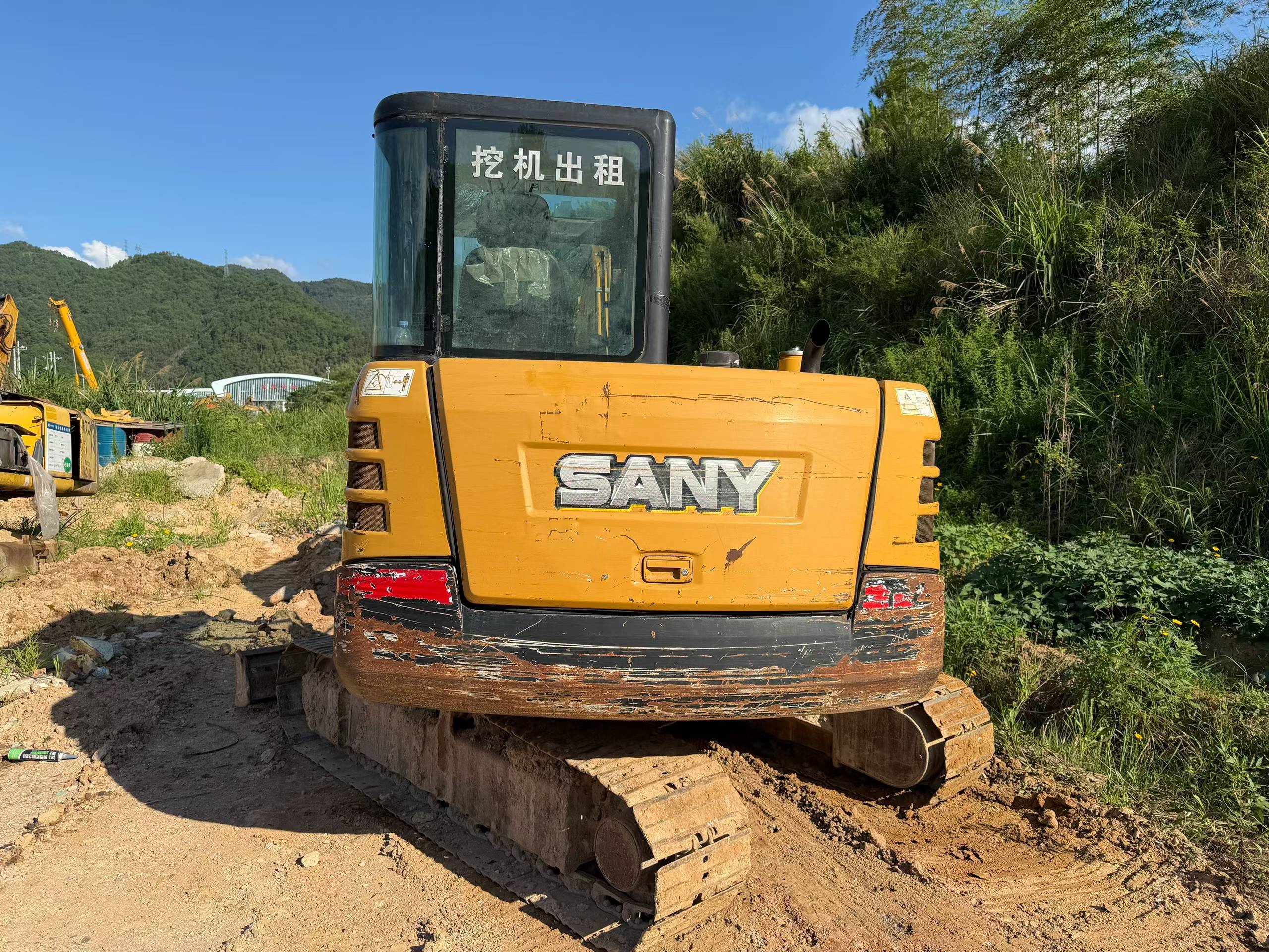 Buy Sany SY55 Used Excavator / 2