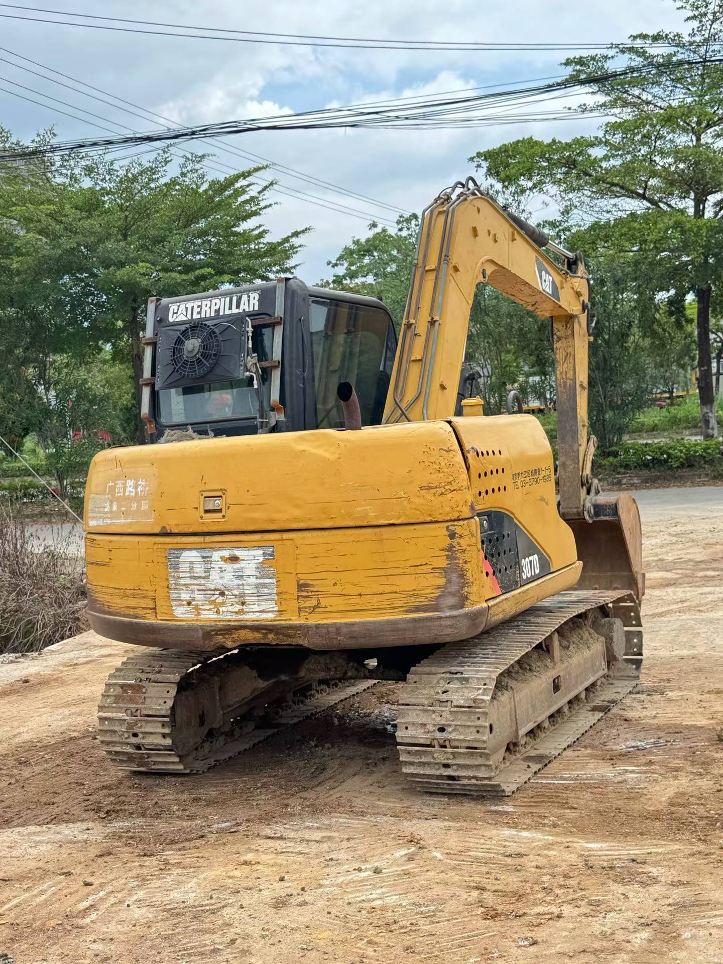 Buy Caterpillar 307B Used Excavator / 4