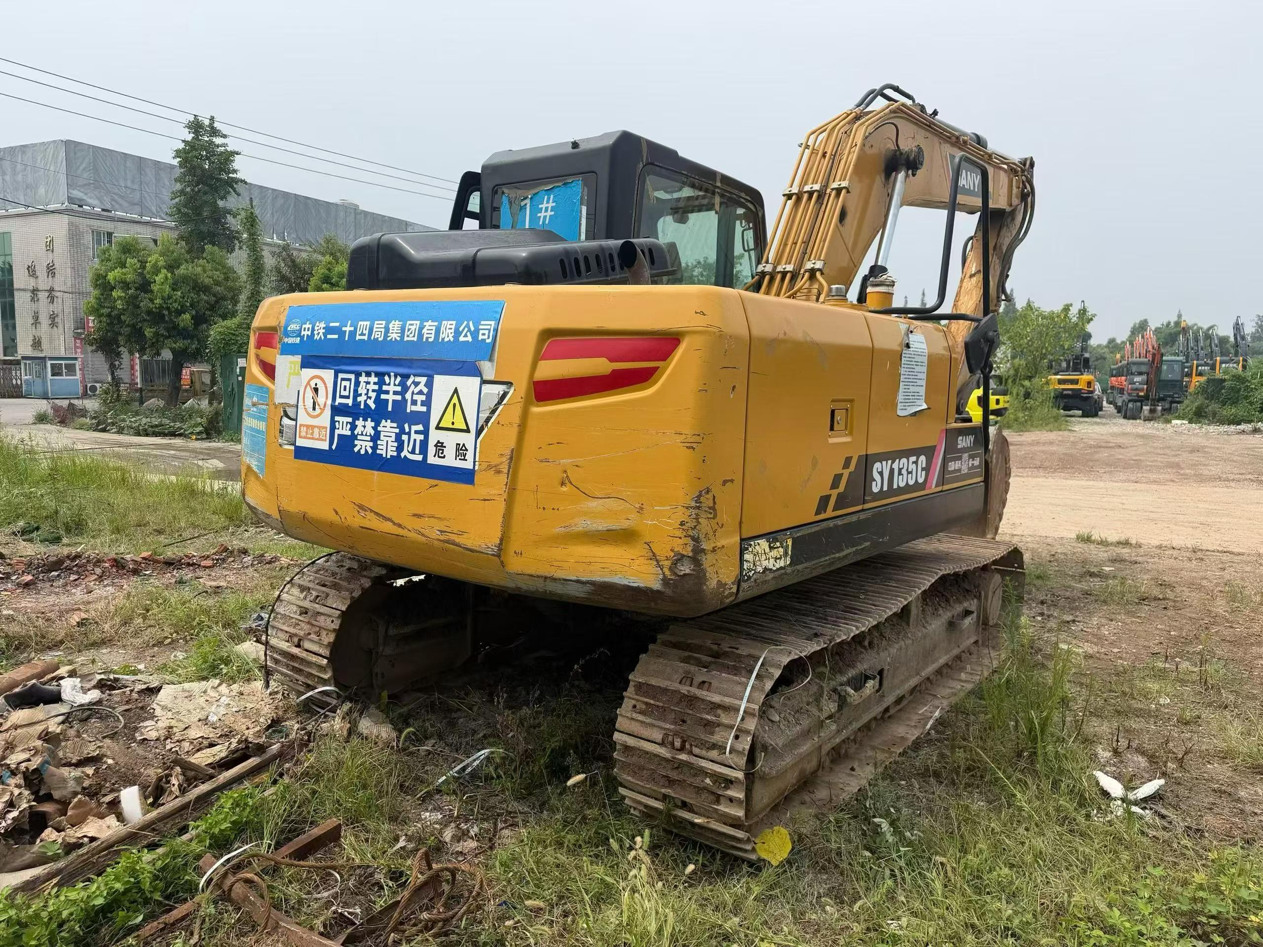 Buy Sany SY135 Used Excavator / 4