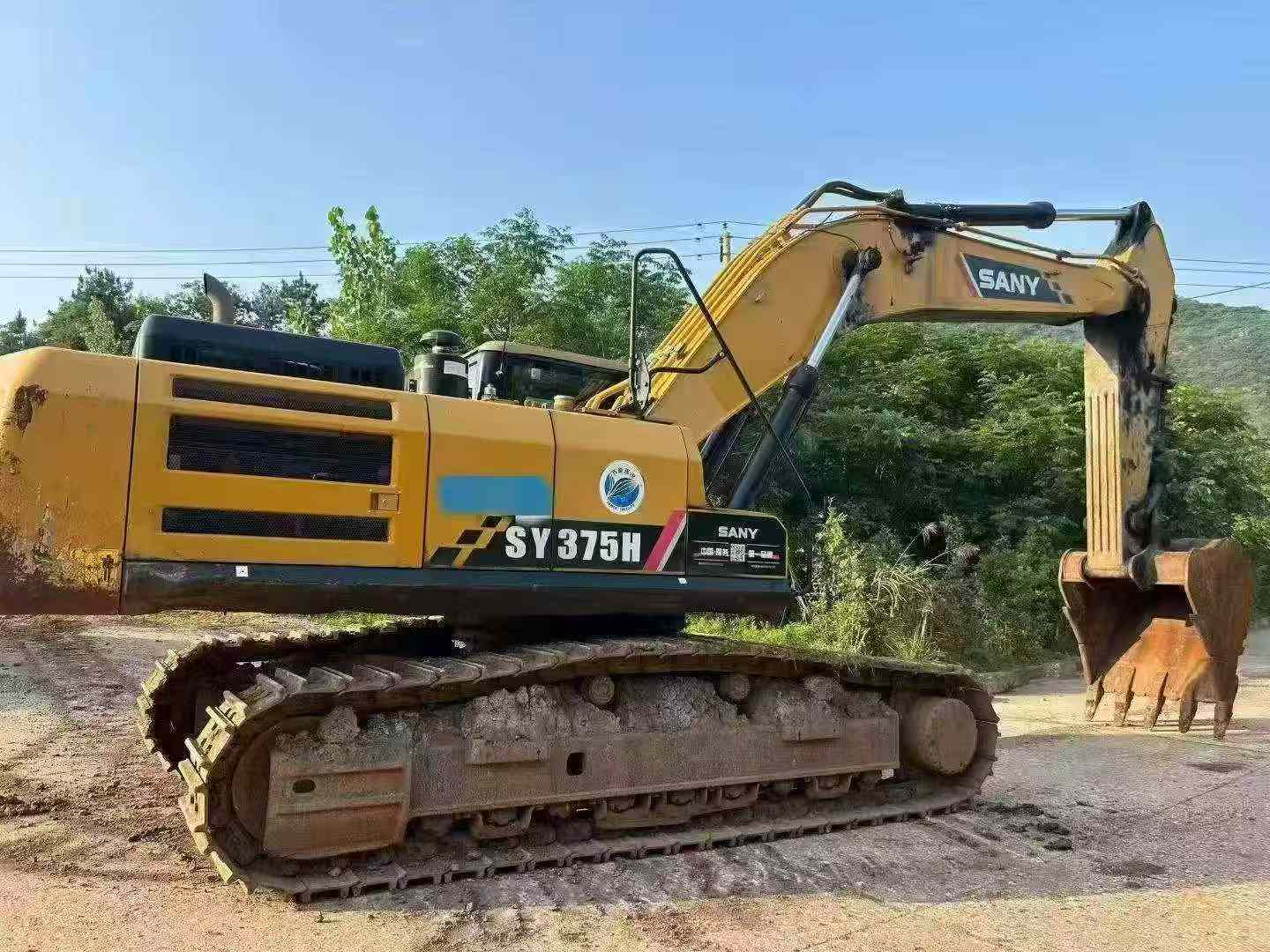 Buy Sany SY375H Used Excavator / 3