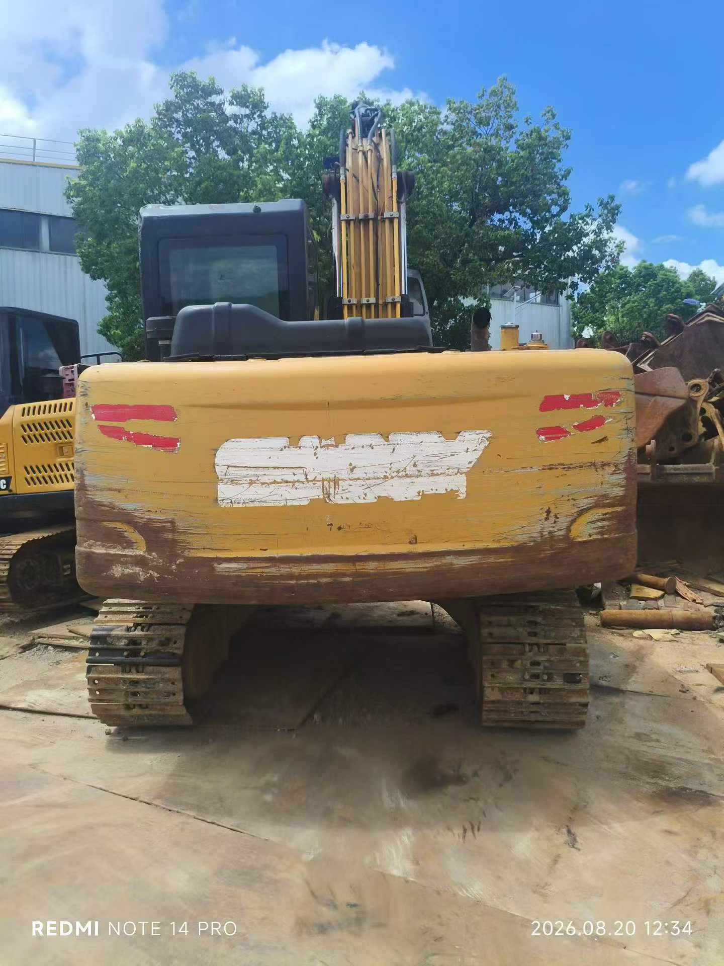 Buy Sany SY135 Used Excavator / 3