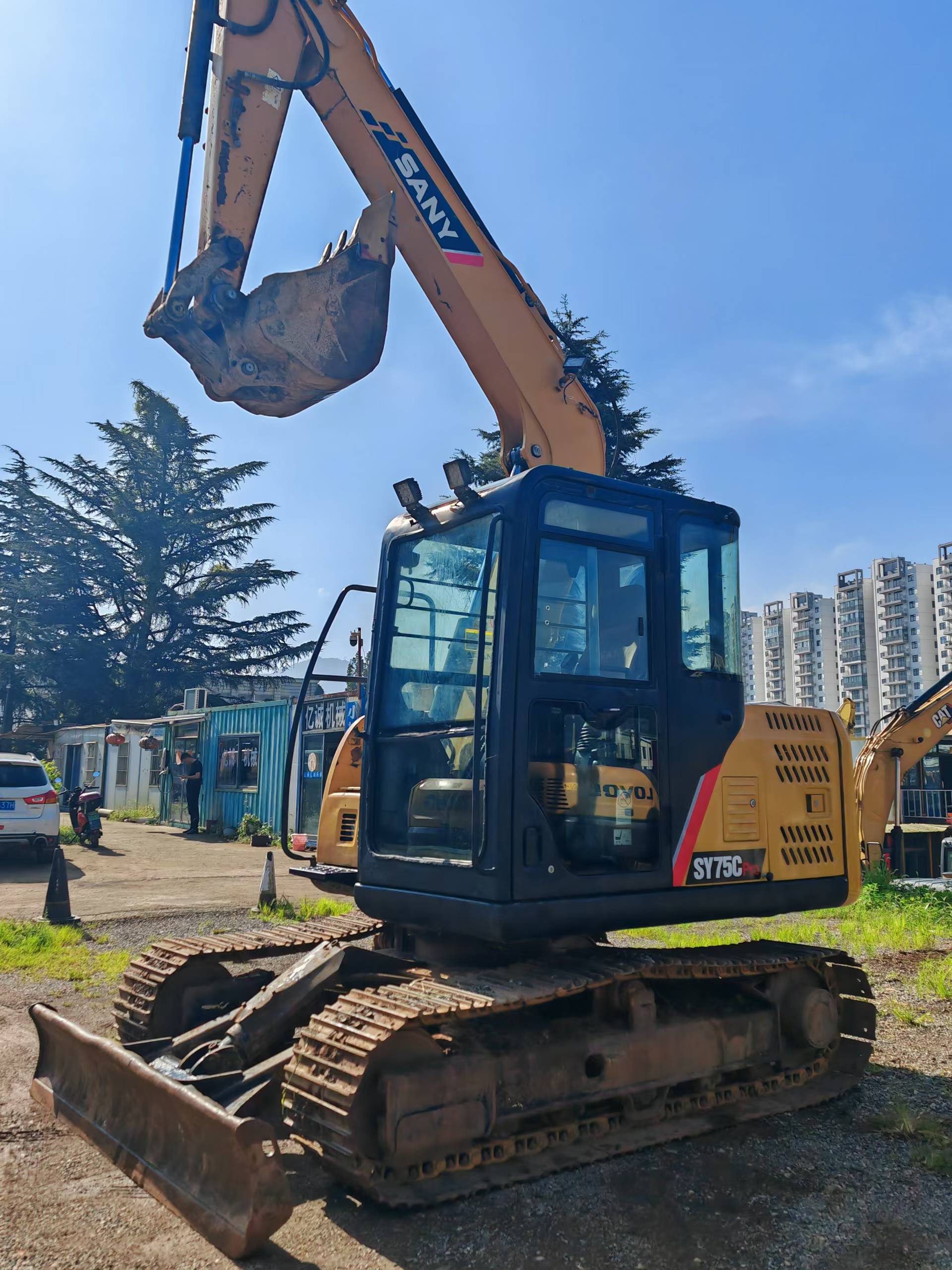 Buy Sany SY75 Used Excavator / 5