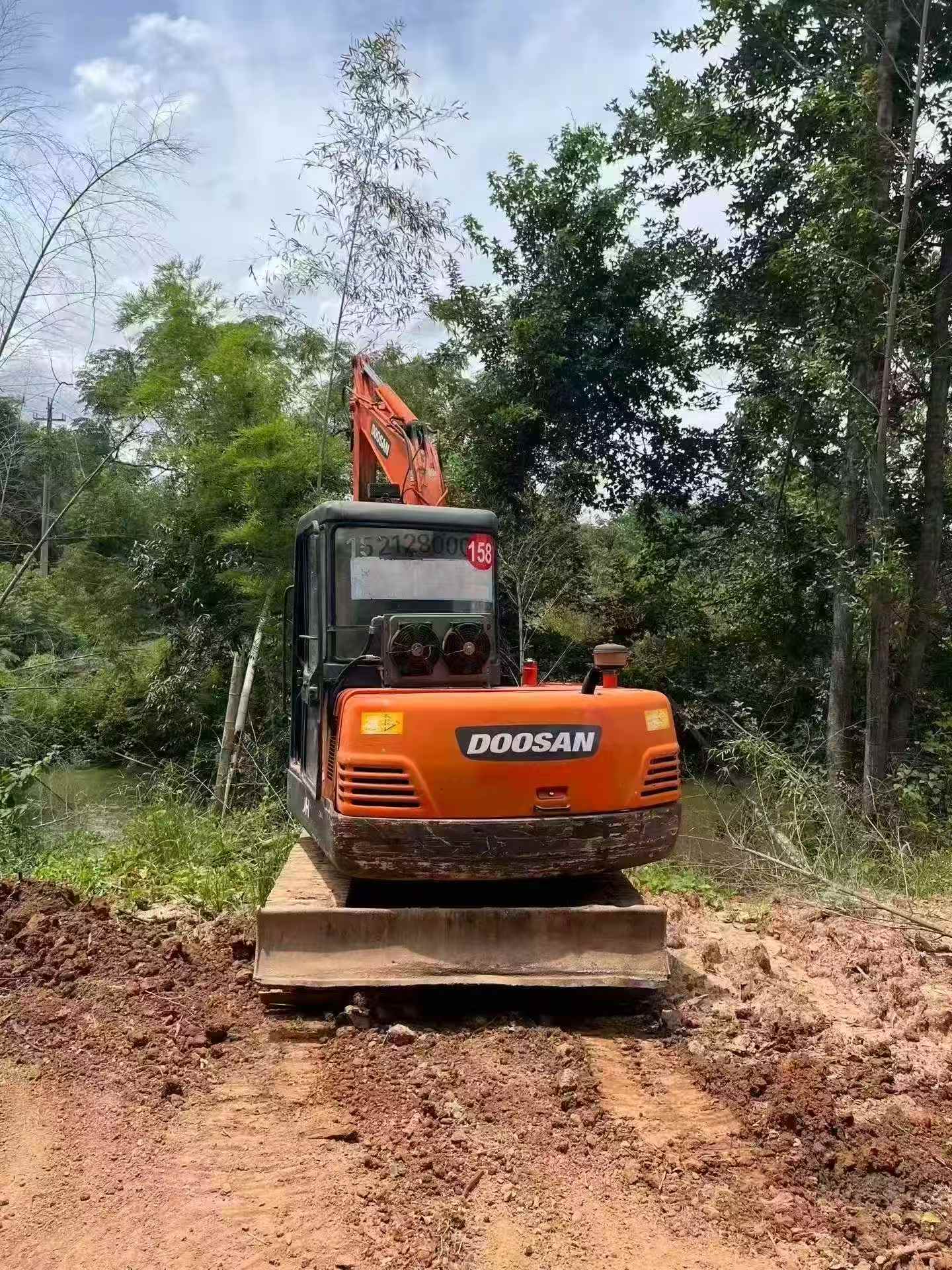Buy Doosan DH55 Used Excavator / 6