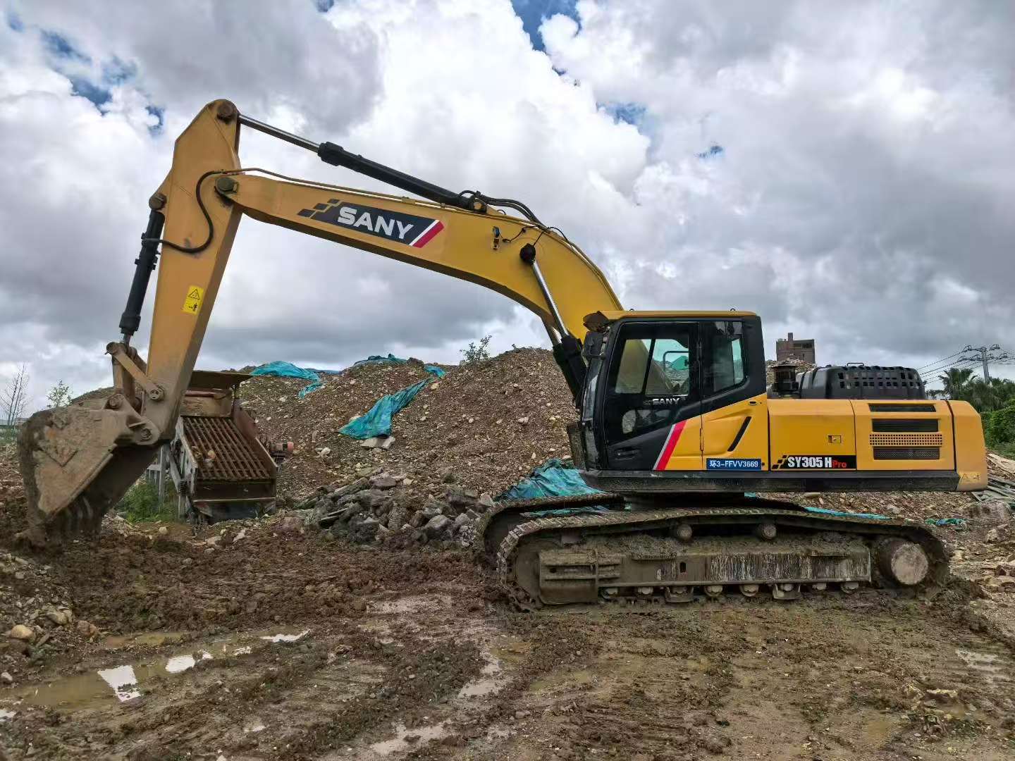 Buy Sany SY305C Used Excavator / 8