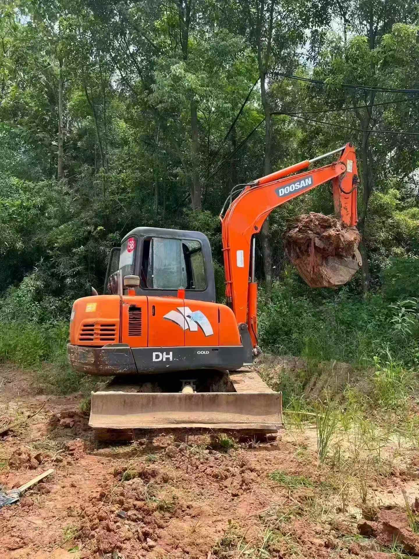 Buy Doosan DH55 Used Excavator / 2