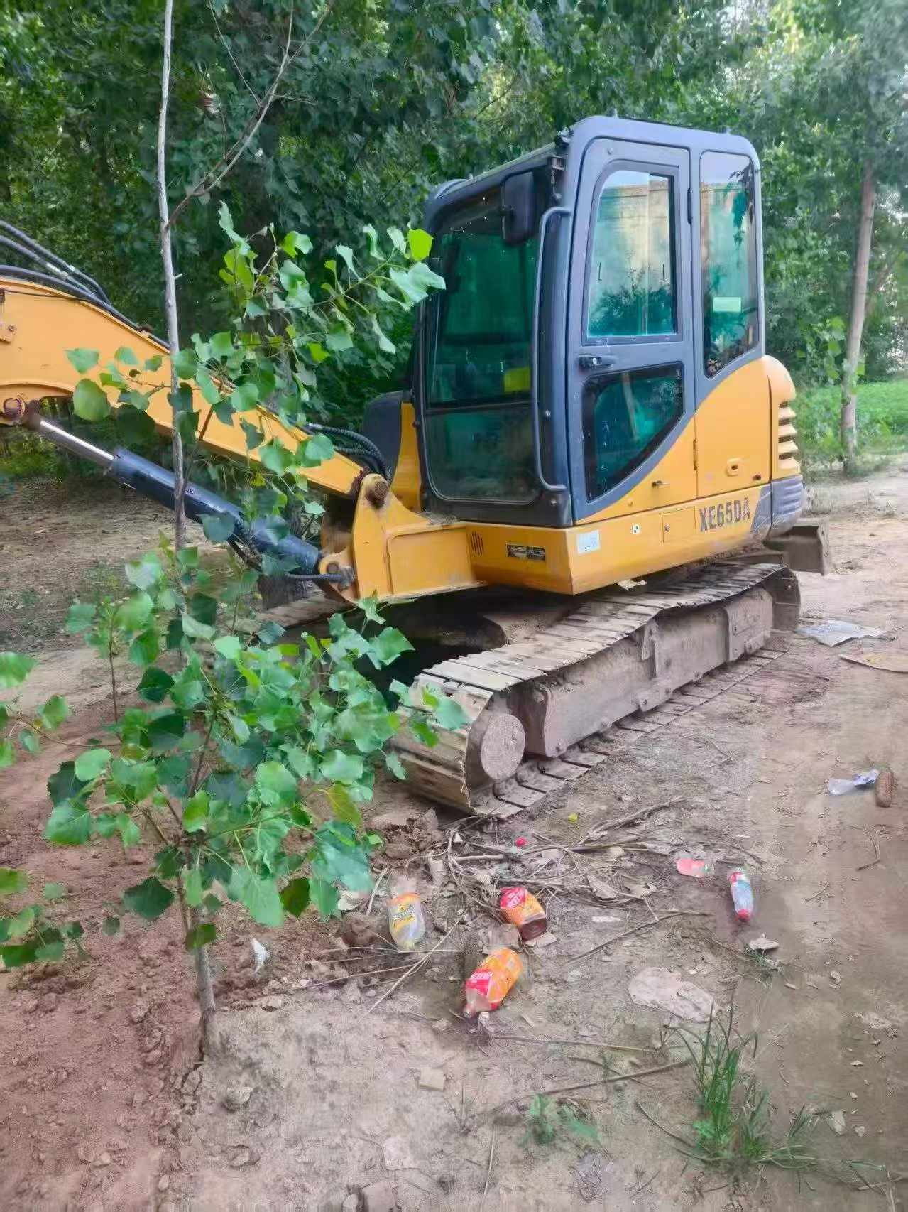 Buy XCMG XE65D Used Excavator / 4