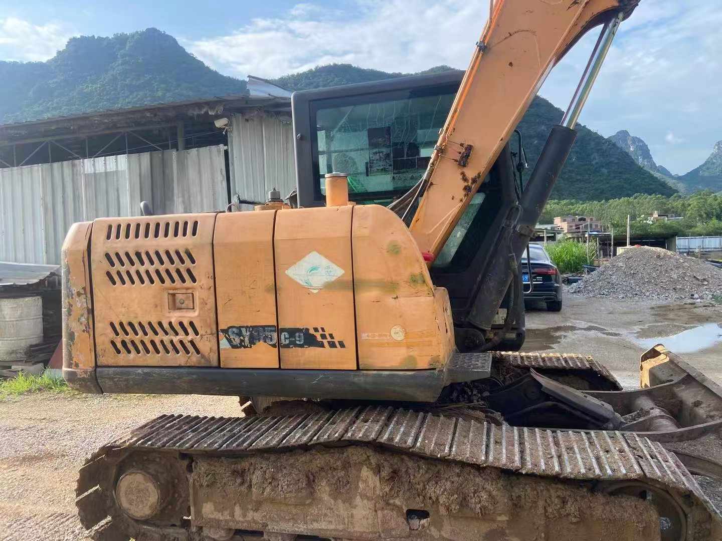 Buy Sany SY95C Used Excavator / 8