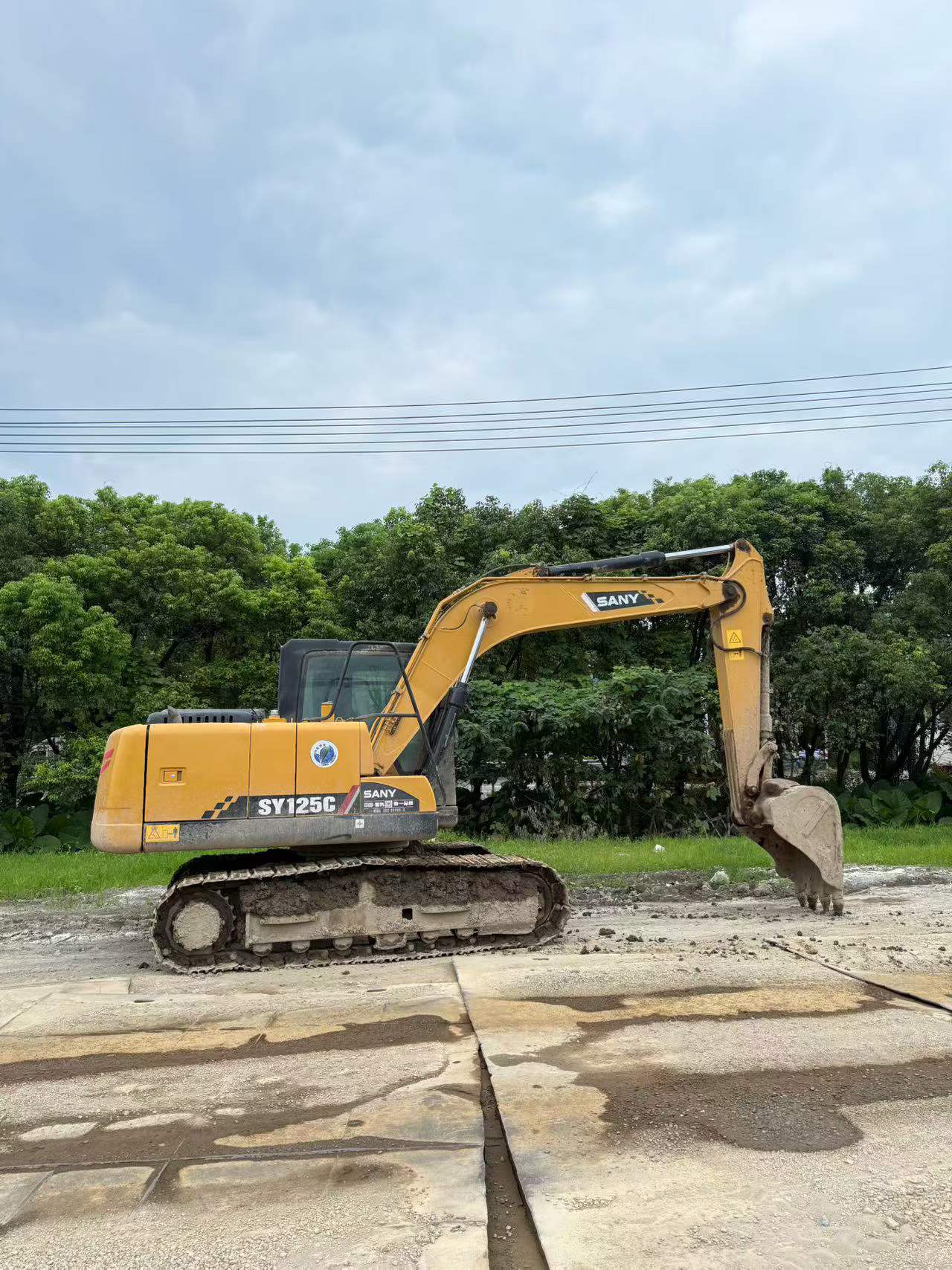 Buy Sany SY125C Used Excavator / 2