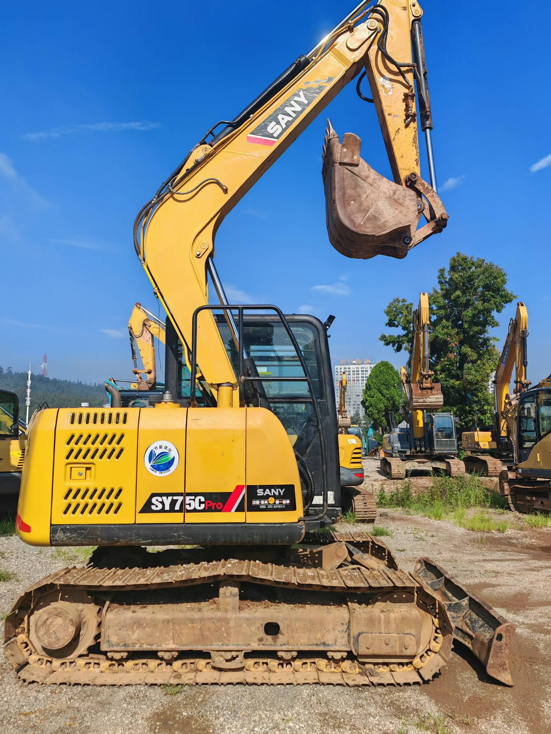 Buy Sany SY75 Used Excavator / 3