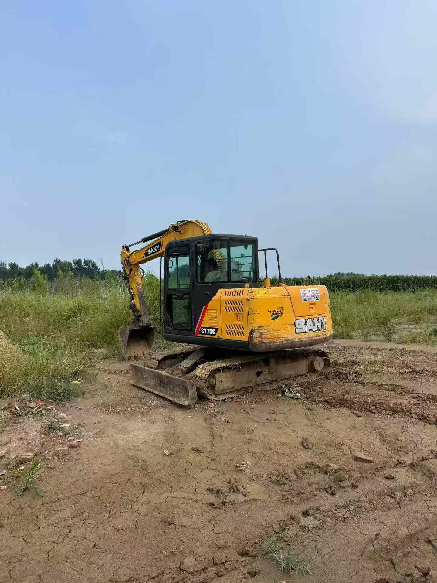 Buy Sany SY65C Used Excavator / 9
