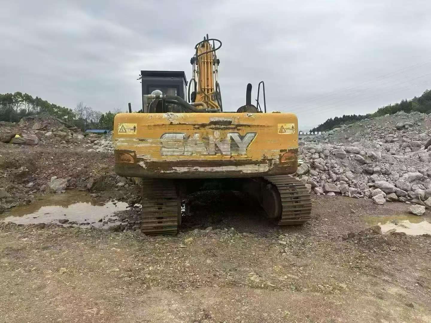 Buy Sany SY365C Used Excavator / 2