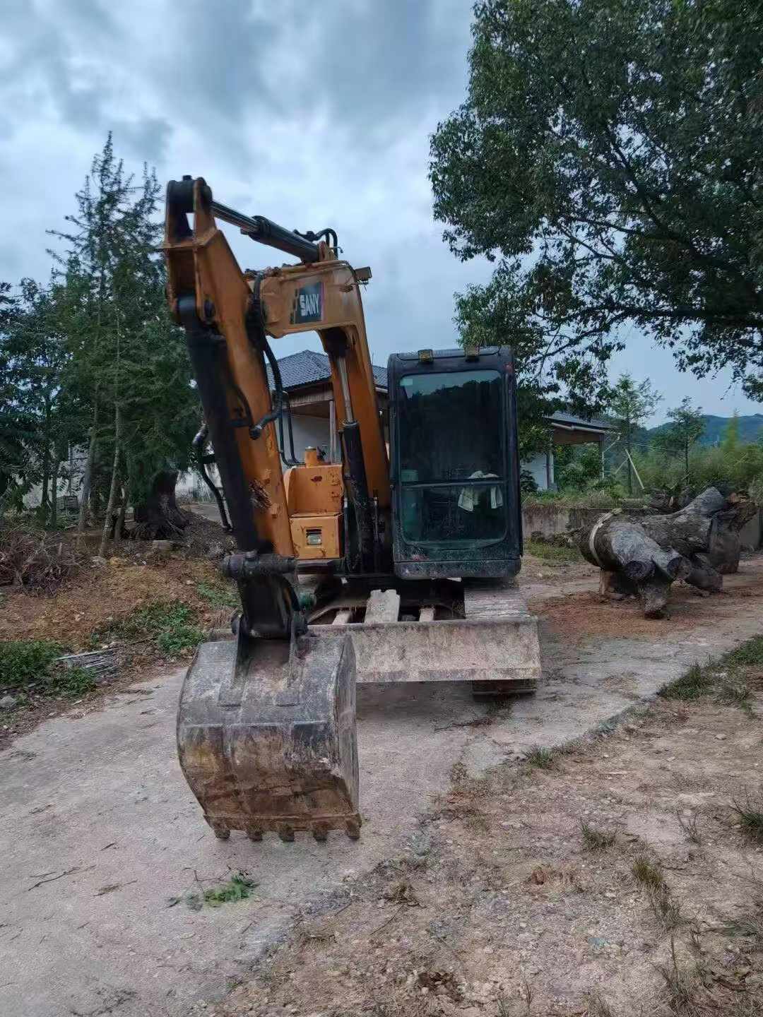 Buy Sany SY75 Used Excavator / 3