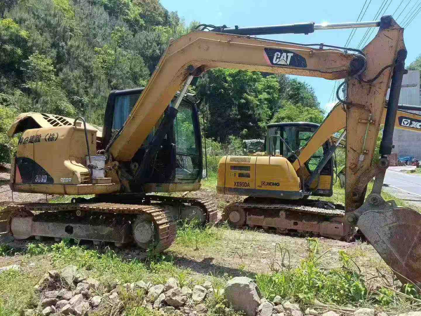 Buy Caterpillar 307B Used Excavator / 3