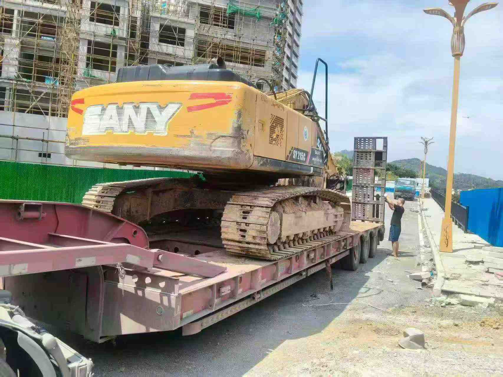 Buy Sany SY215C Used Excavator / 7