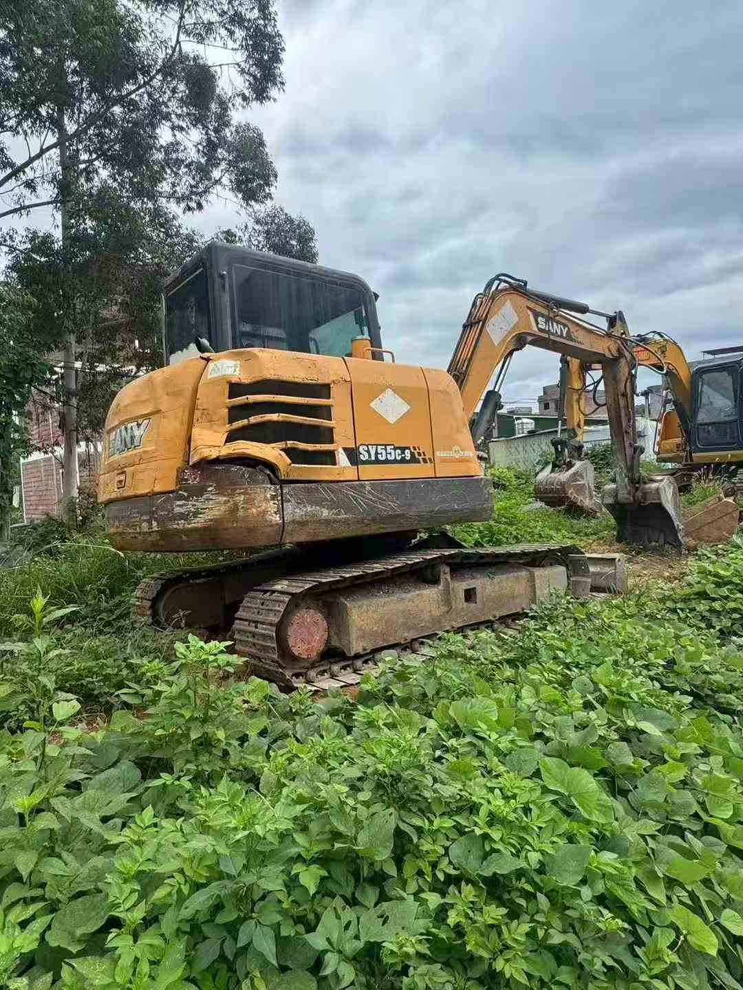 Buy Sany SY55 Used Excavator / 3