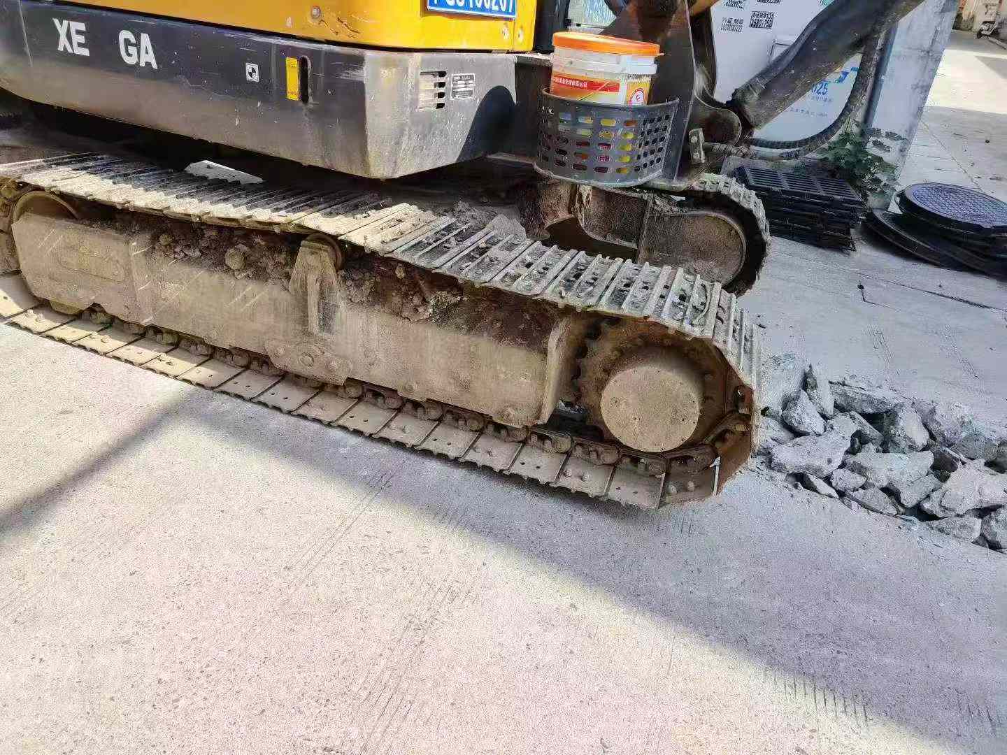 Buy XCMG XE55D Used Excavator / 3