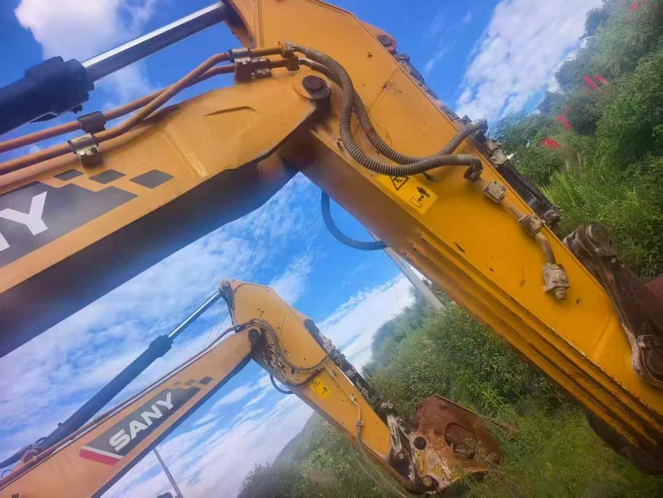 Buy Sany SY375H Used Excavator / 4