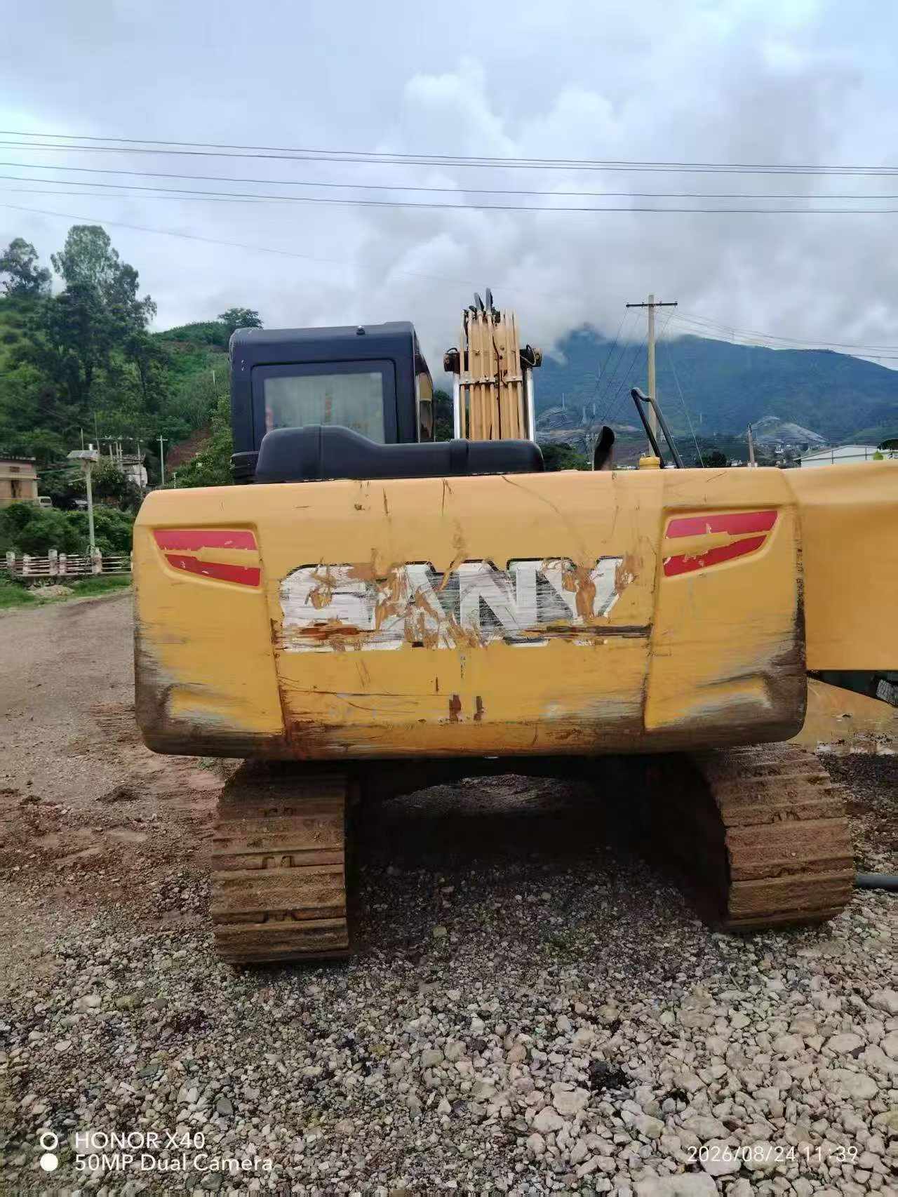 Buy Sany SY135 Used Excavator / 4