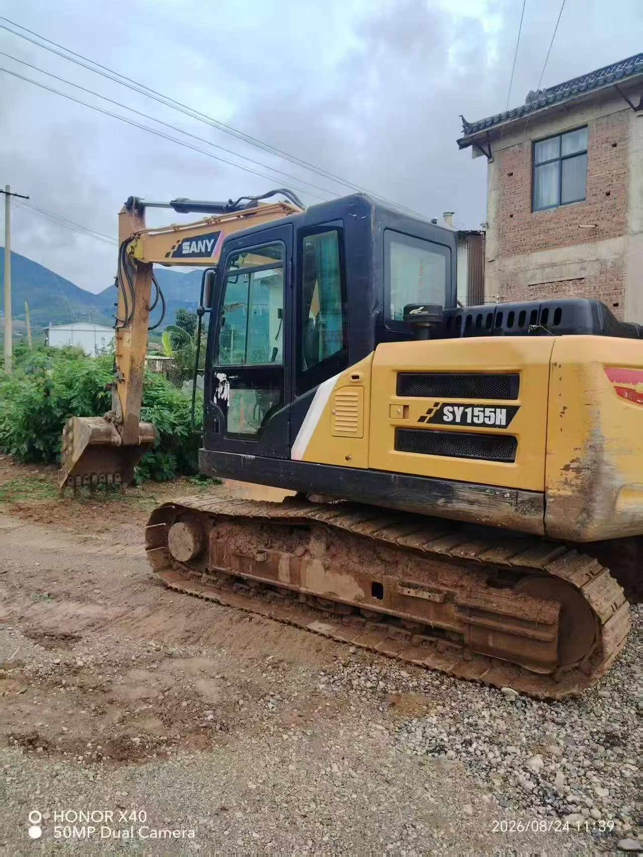 Buy Sany SY135 Used Excavator / 5
